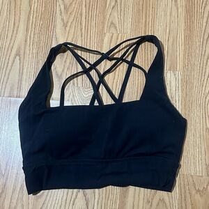 BuffBunny Black Revolution Sports Bra, XL